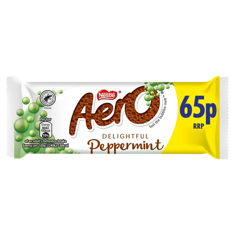 65p AERO PEPPERMINT BAR (24x36g)