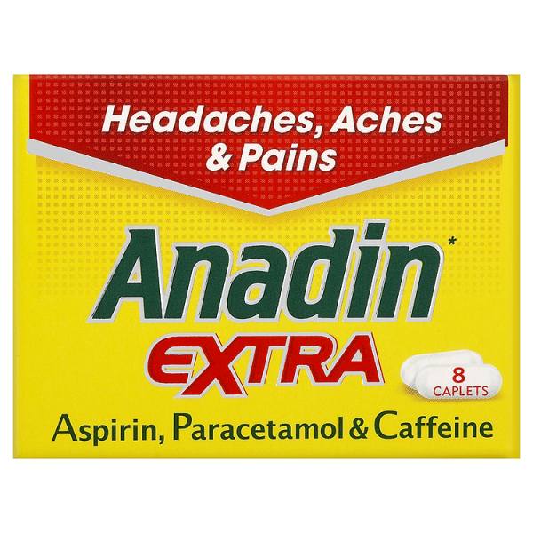 ANADIN EXTRA 12's x 8 Caplets