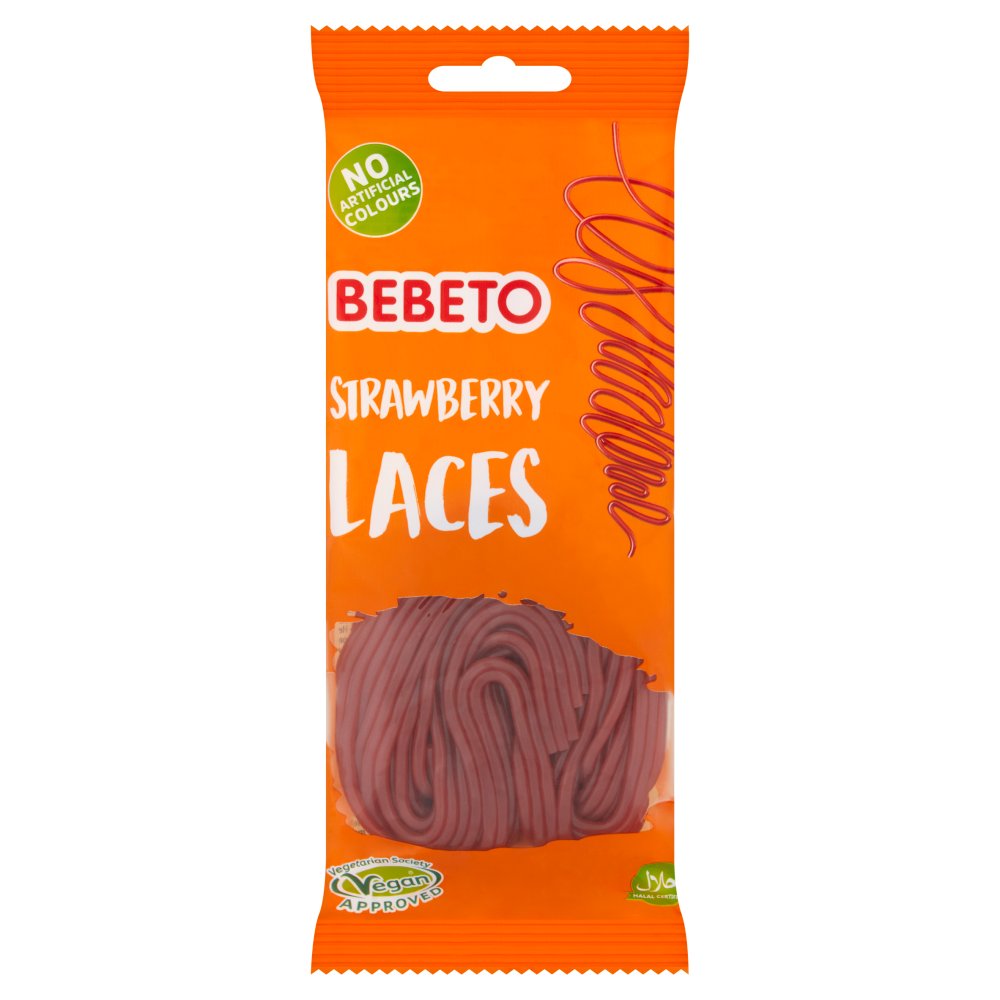 £1 BEBTO FIZZY S/BRY LACES 12x160g