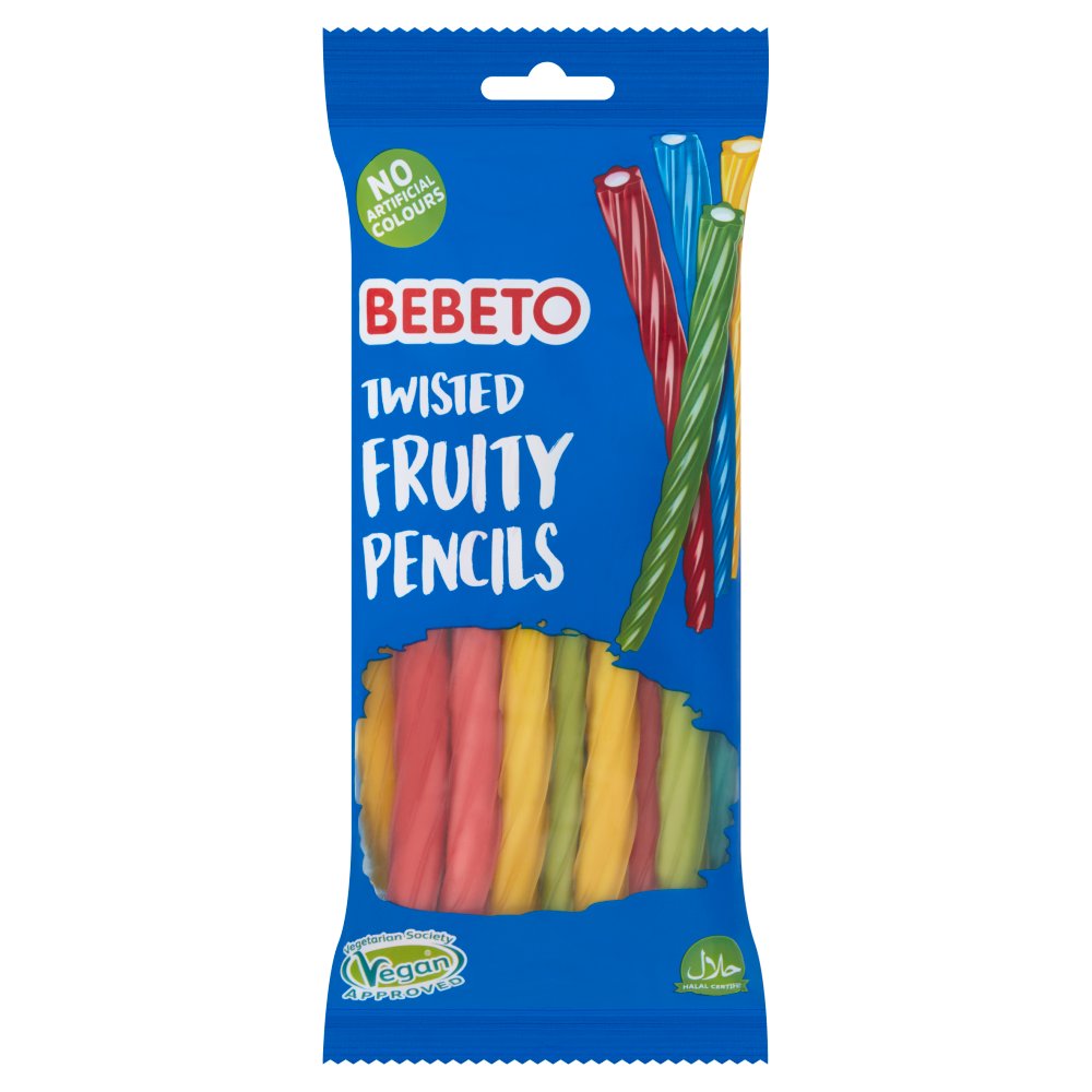 £1 BEBETO FRUIT TWISTS 12x160g