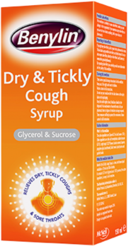 BENYLINE DRY&TICKLY COUGH SYRUP (6x150ml)