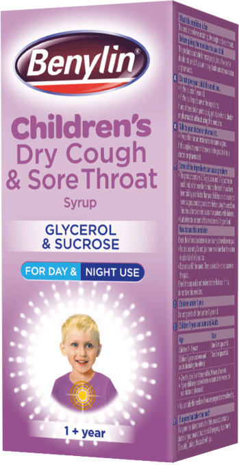 BENYLIN CHILD DRY COUGH SYRUP BLKCRNT (6x125ml)
