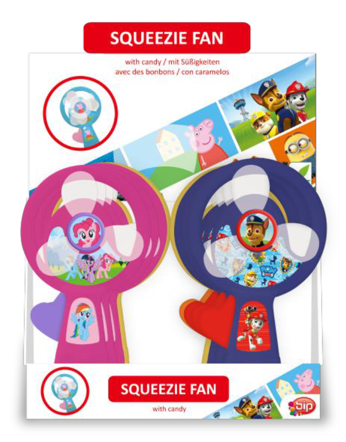 BIP  MIX SQUEEZIE FAN x 10's RRP
