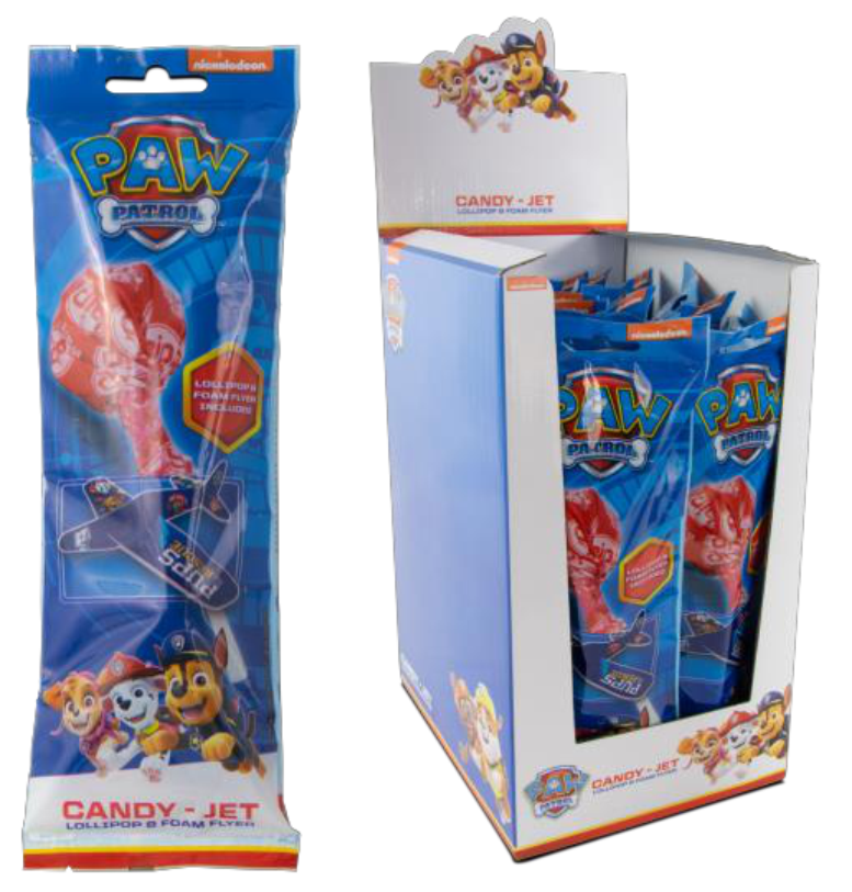 PAW PATROL CANDY JET/PLANE x 18's RRP