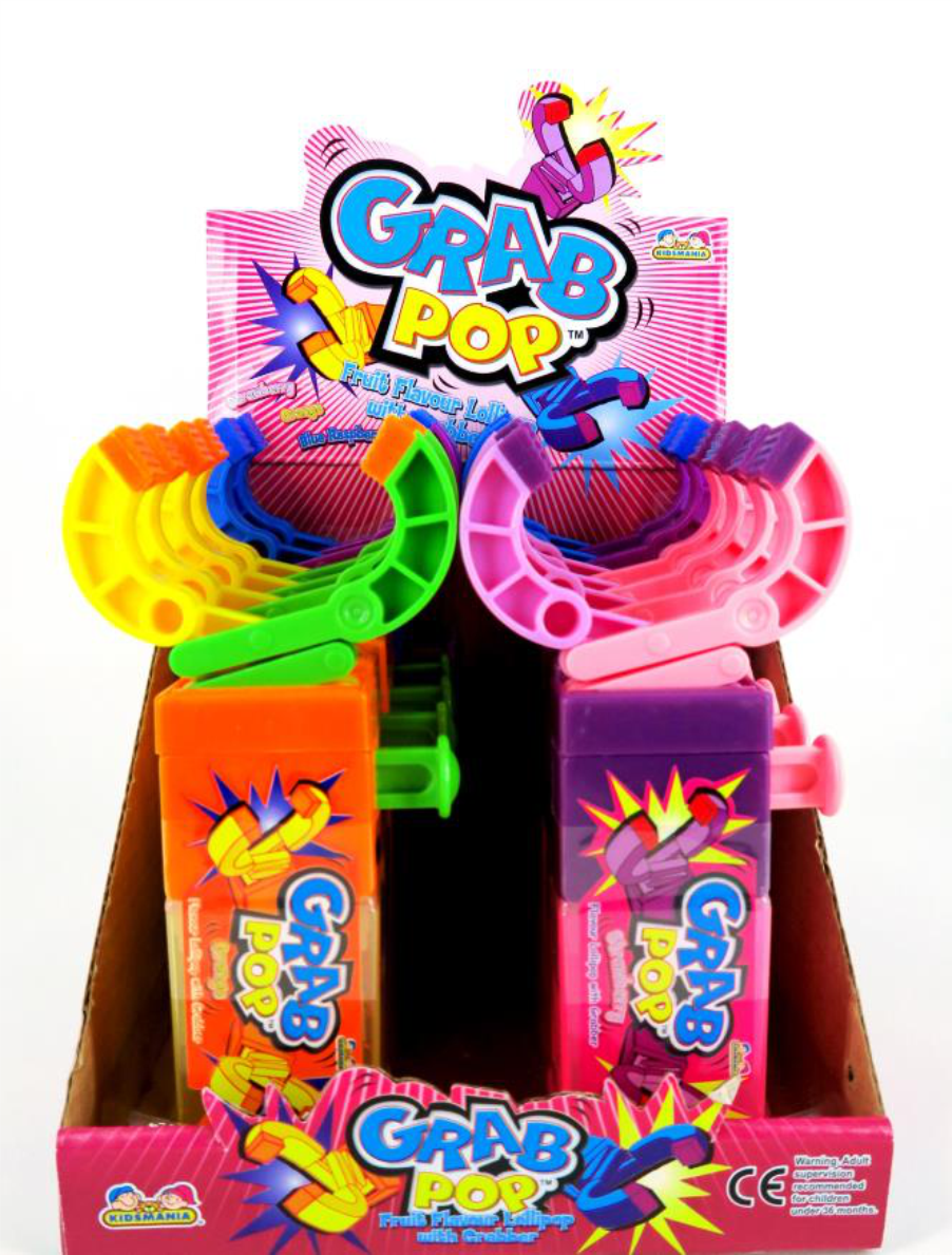 KIDSMANIA GRAB POP x 12's RRP
