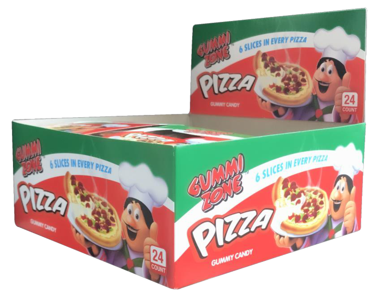 GUMMY PIZZA  24x21g RRP 39p