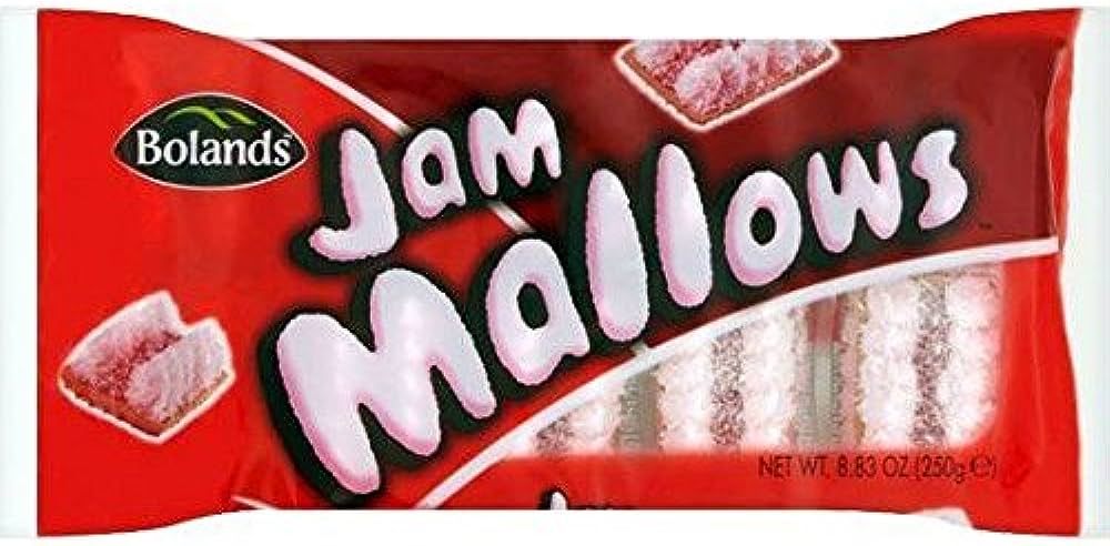BOLANDS JAM MALLOWS 250g