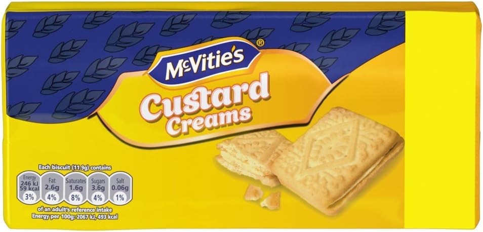 McV CUSTARD CREAMS  (12x300g)