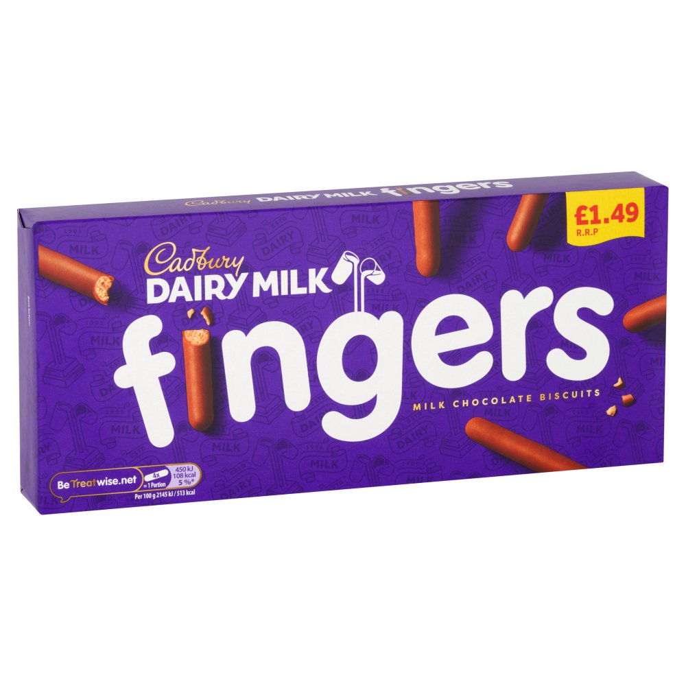 CADBURY FINGERS (12x114g)