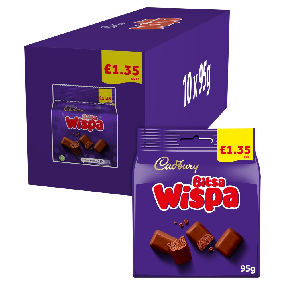 CAD BITES WISPA *BAGS* 10x95g