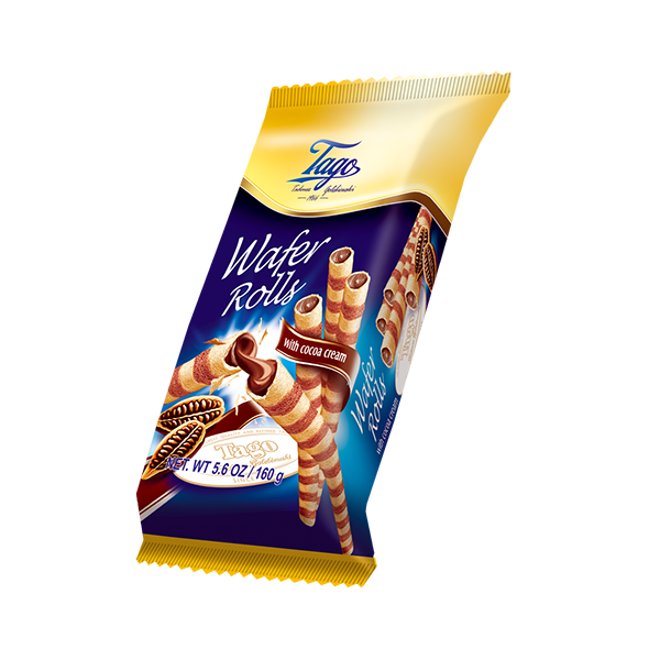 TAGO CHOC/COCA WAFER ROLL (1x150g)plain/
