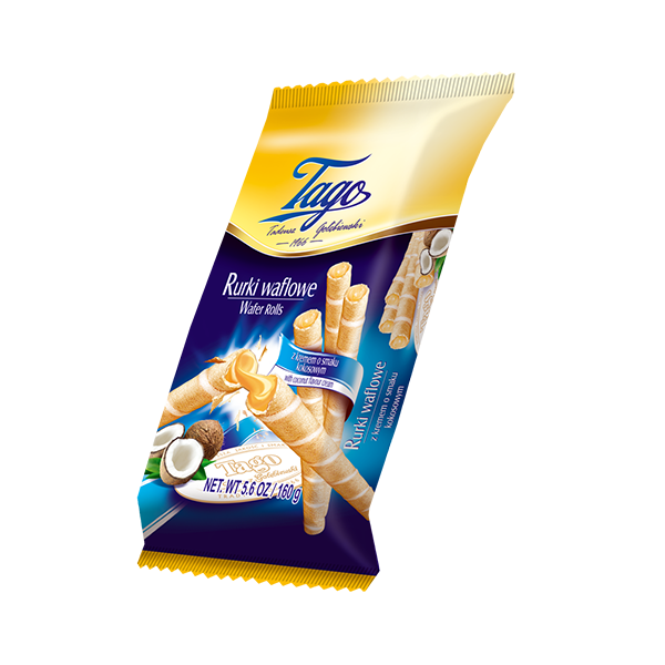TAGO COCONUT WAFER ROLL (1x150g) plain/