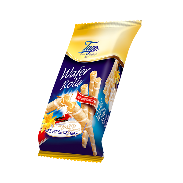 TAGO VANILLA WAFER ROLL (1x150g) plain/.