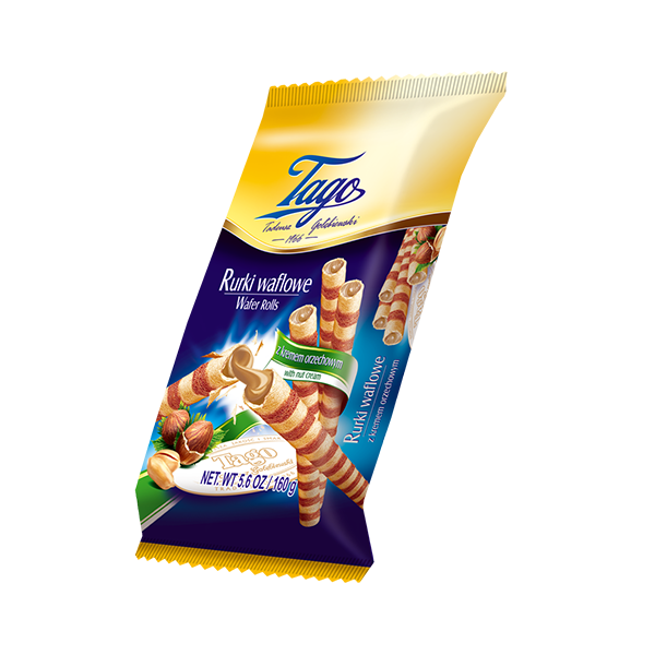 TAGO P/NUT WAFER ROLL (1x150g) plain/.