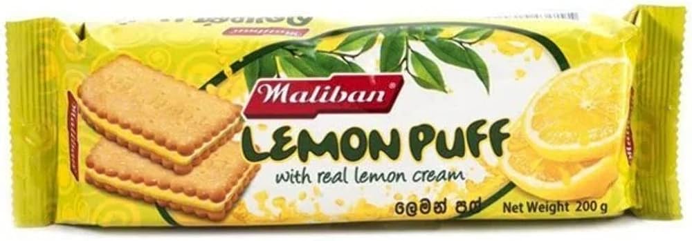 LEMON PUFF BISCUITS 1x200G