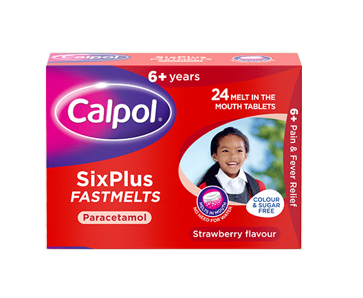 CALPOL F/MELTS STW 6x12's sachets +6yrs
