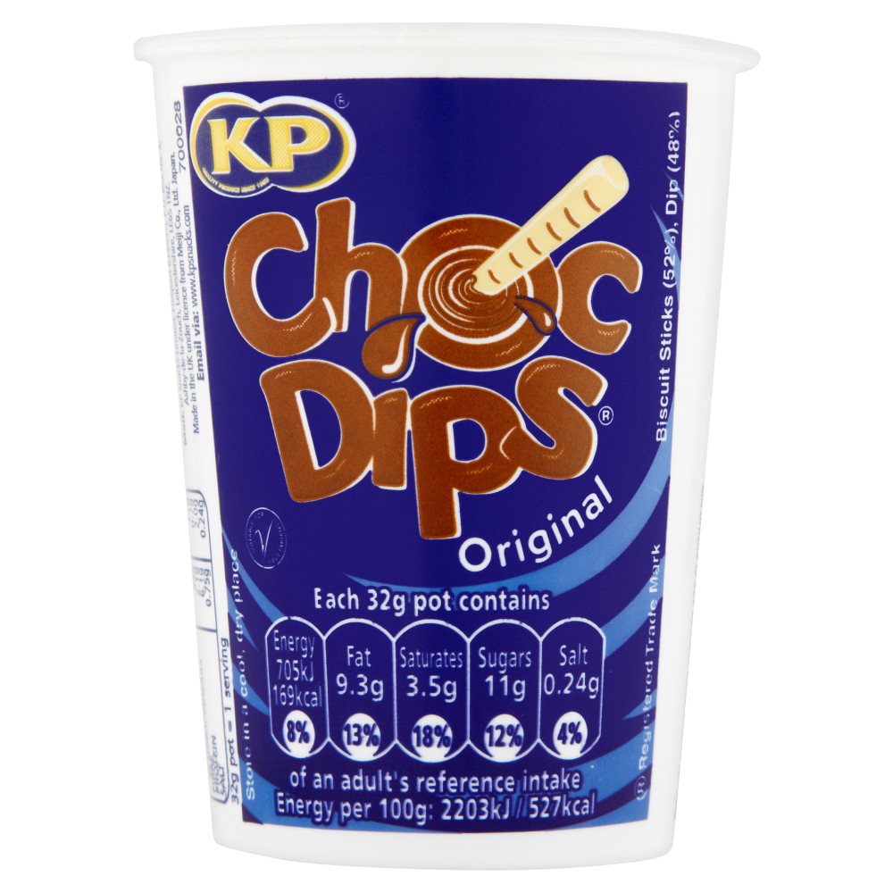CHOC DIPS ORIGINAL12x28gm