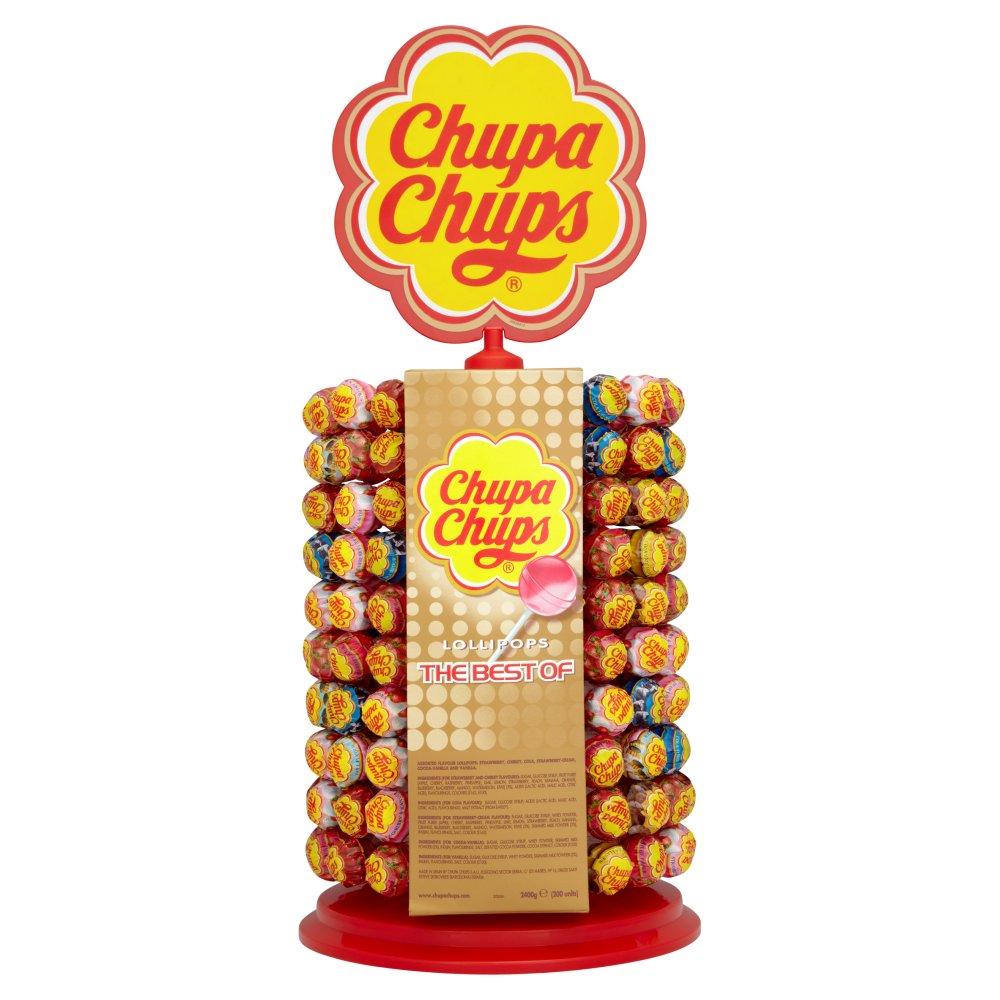 C/CHUPS WHEEL 180+20FREE LOLLIES