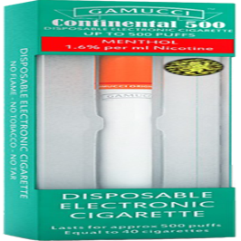 GAMUCCI MENTHOL ELE.CIGARETTE SINGLE
