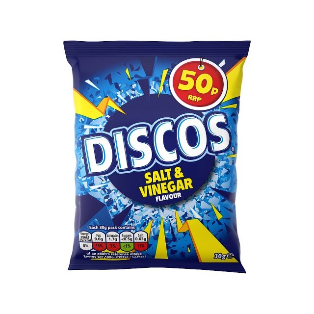 DISCOS SALT & VINEGAR (30x30g)
