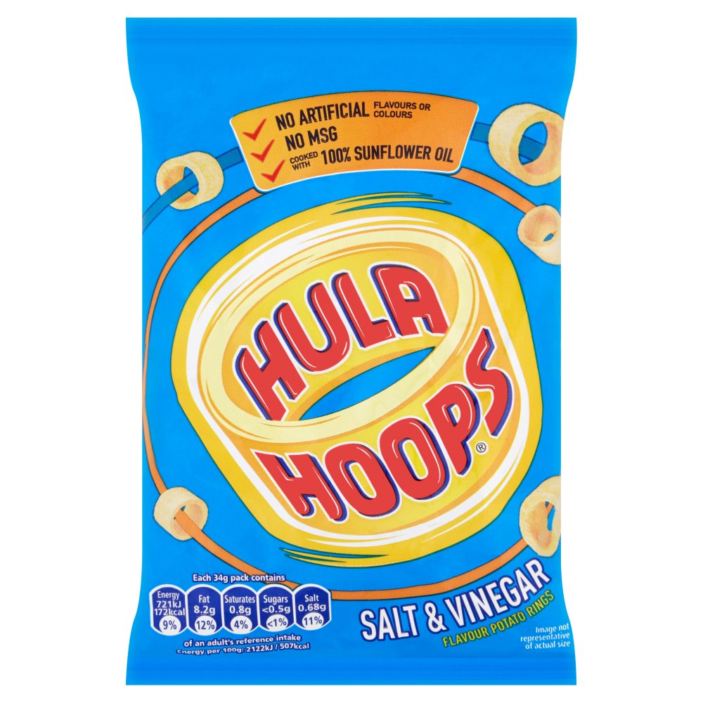 HULA HOOPS SALT& V/GAR(32x34g)