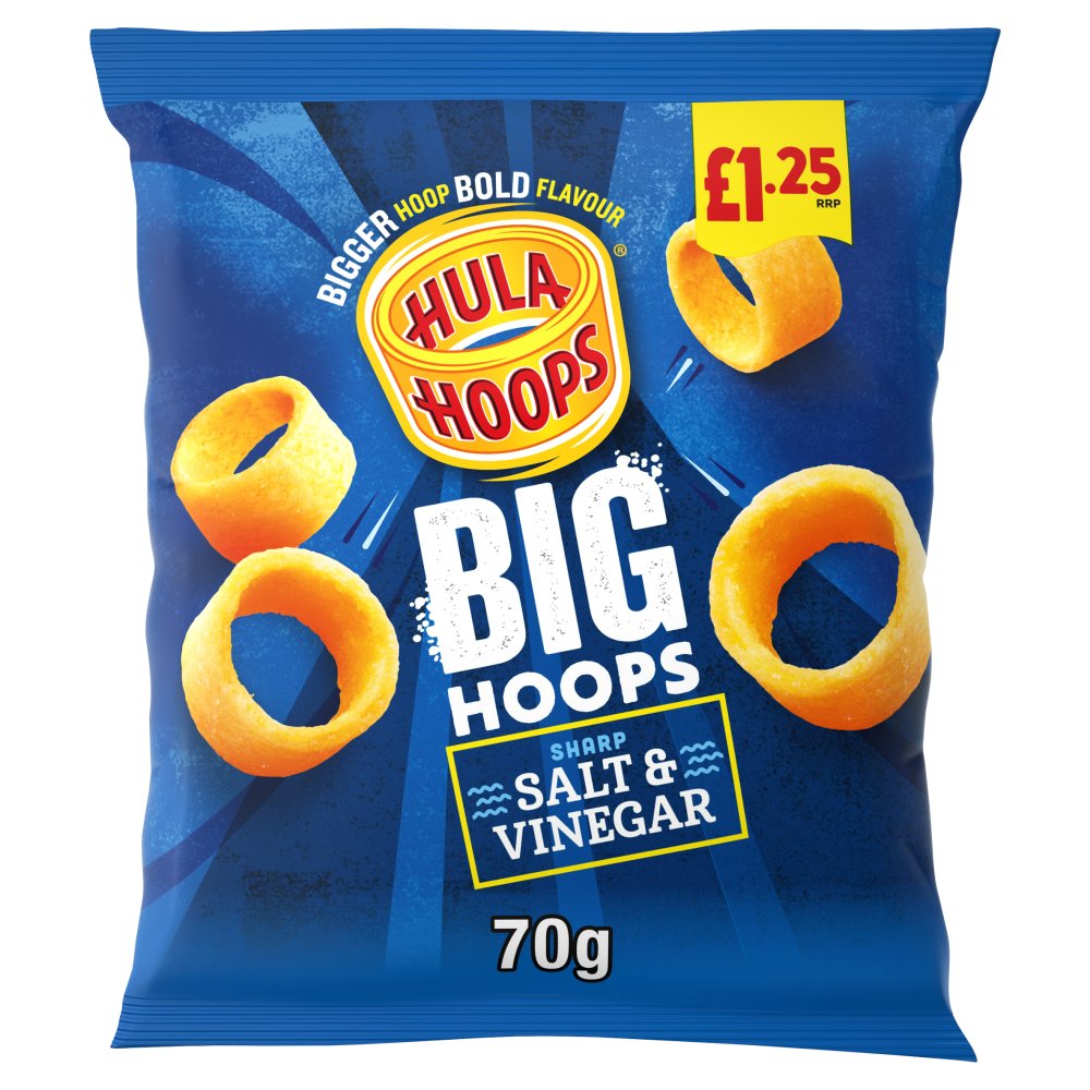 HULAHOOPS SALT & VINEGAR (20x70g)