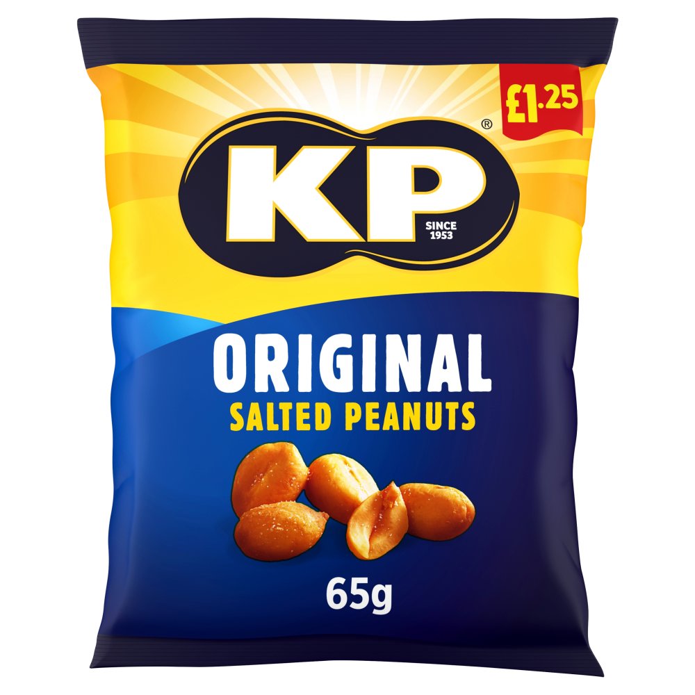 KP ORIGINAL SALTED PEANUT 16x65g