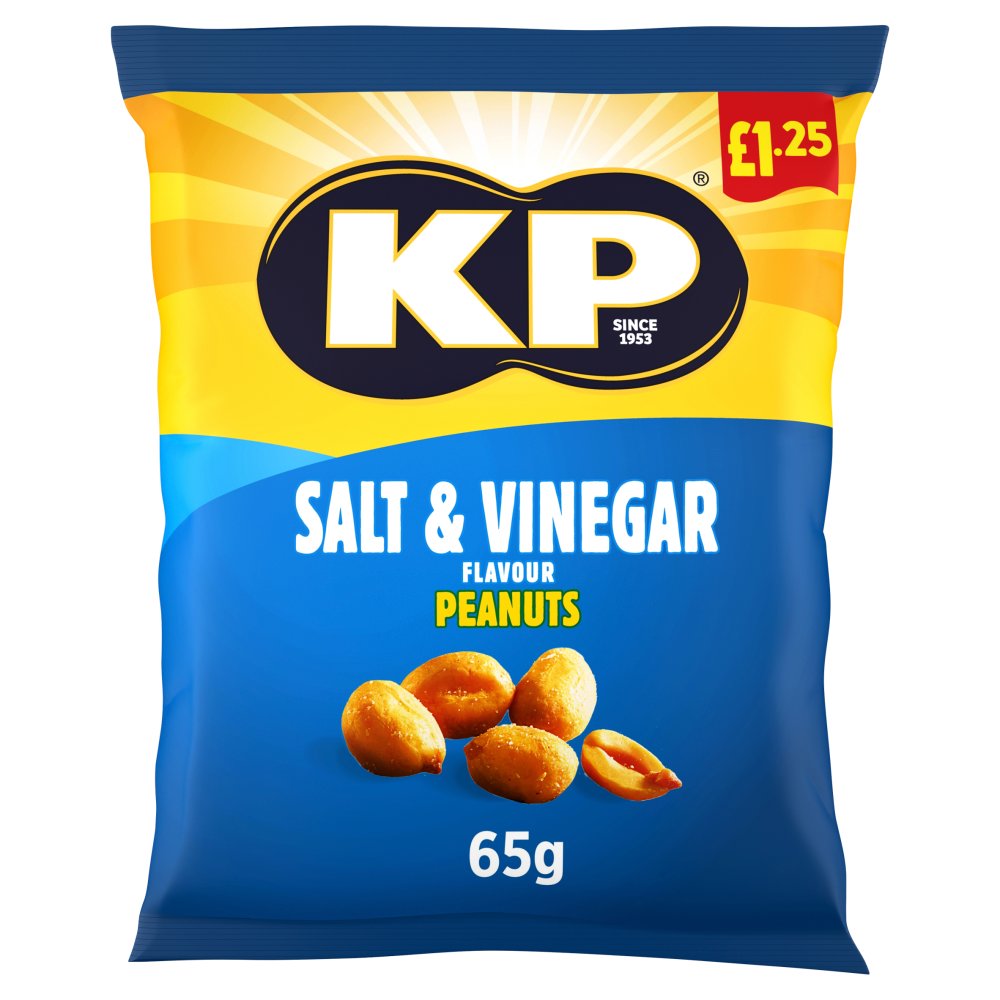 KP SALT & VINEGAR 16x65g