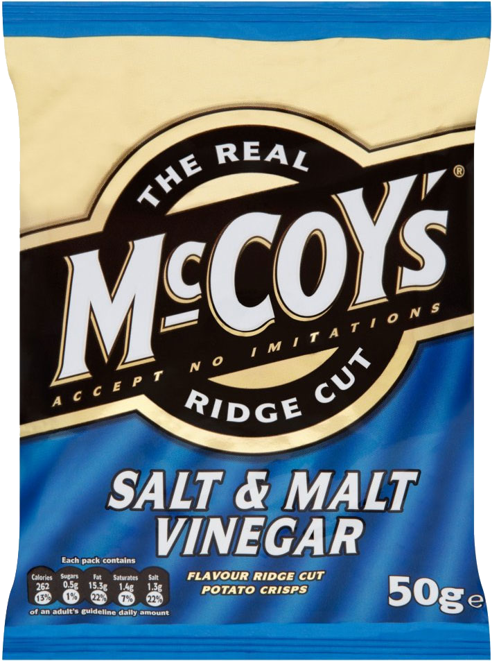 McCOY SALT&MALT VINEGAR 26x45g