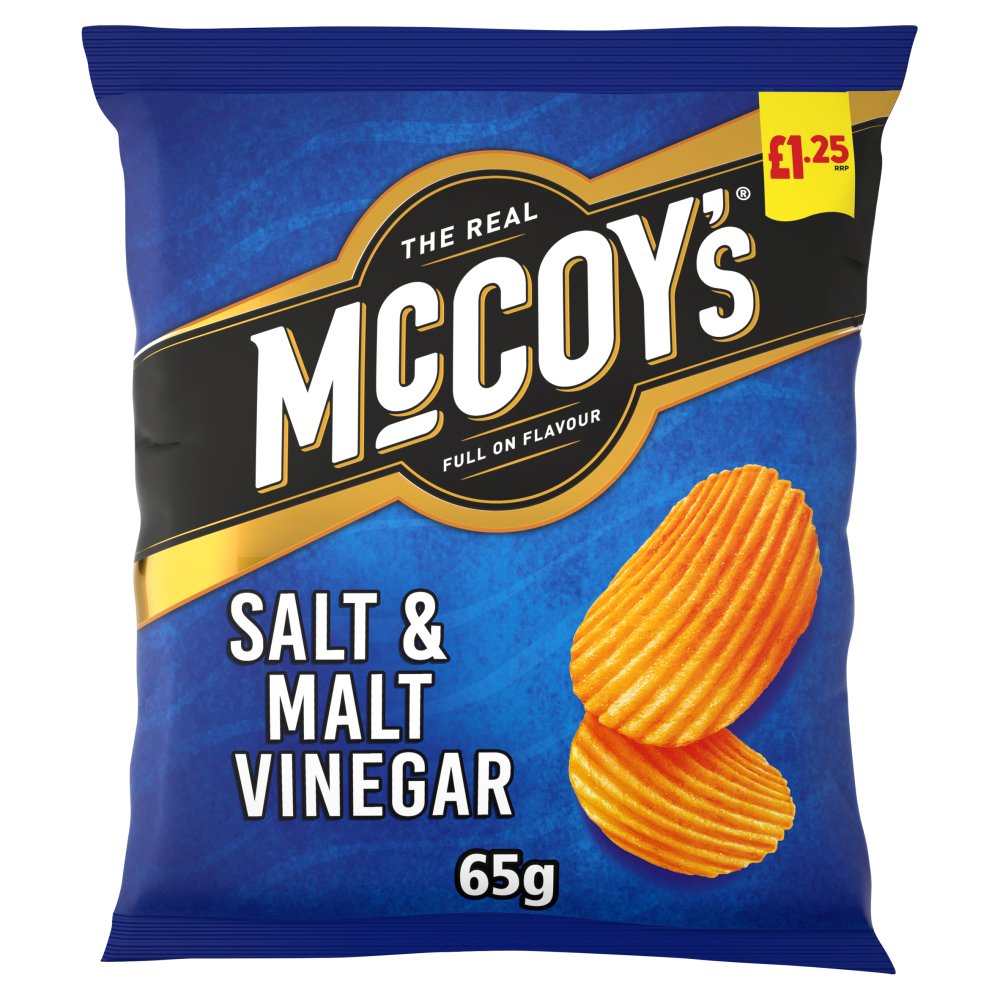 McCOY SALT & VINEGAR 20x65g