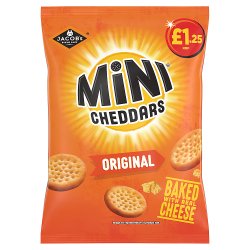 MINI CHEDDARS ORIGINAL 15x90g