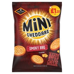 MINI CHEDDARS SMOKEY BBQ 15x90g