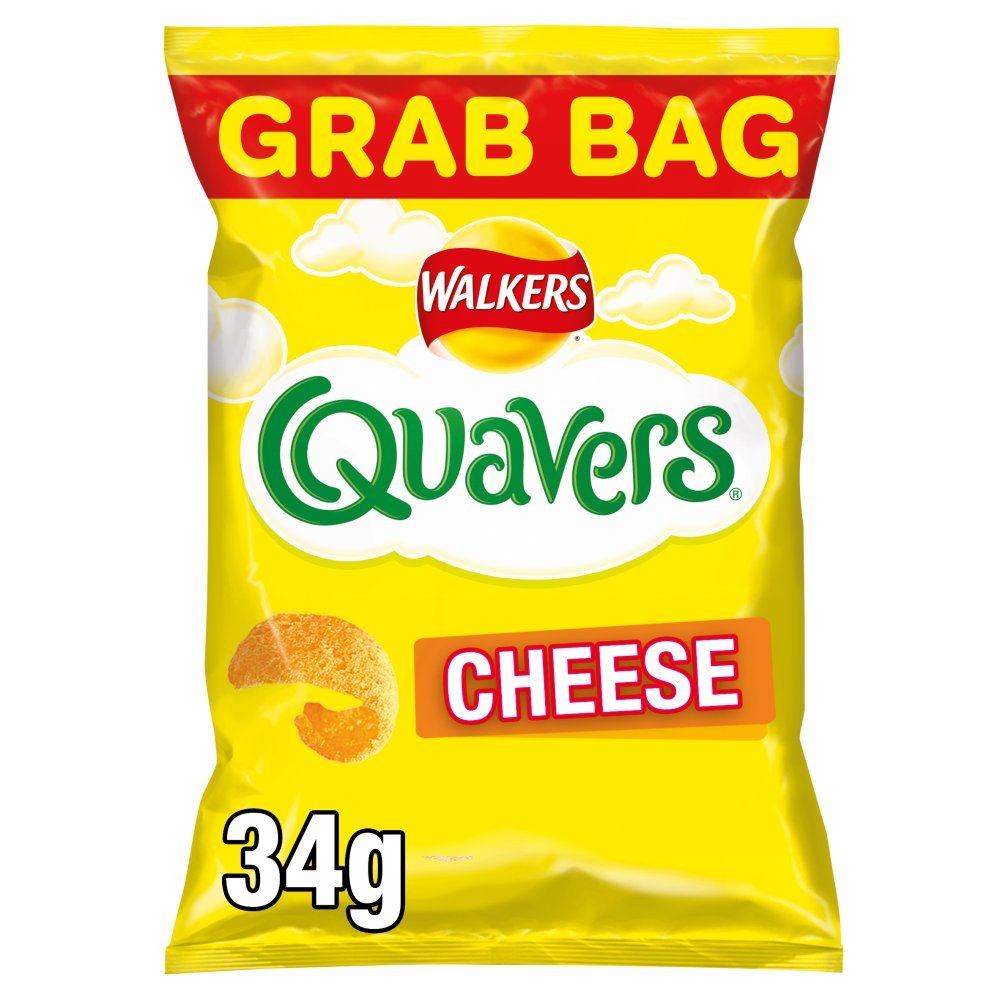 QUAVERS CHEESE 30x34g GRAB BAG