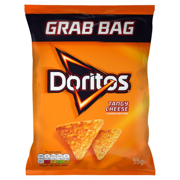 DORITOS TANGY CHEESE 24x48g G/BAG