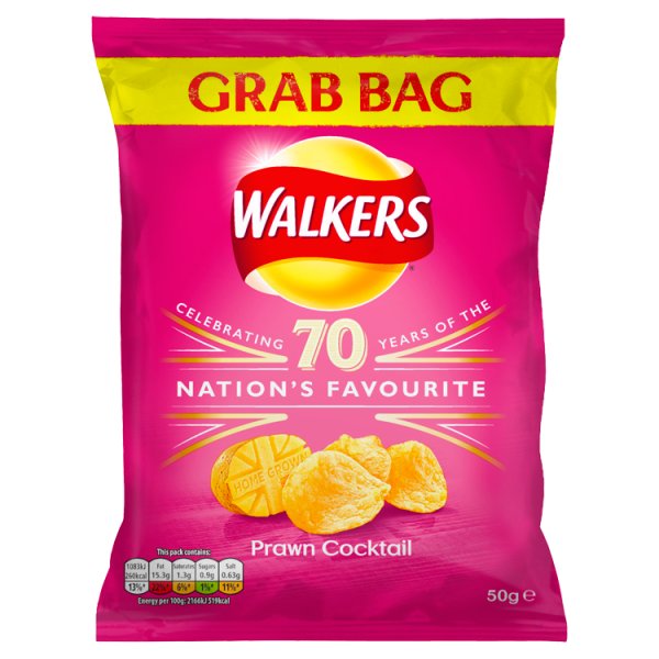 WALK PRAWN 32x45g GRAB BAG