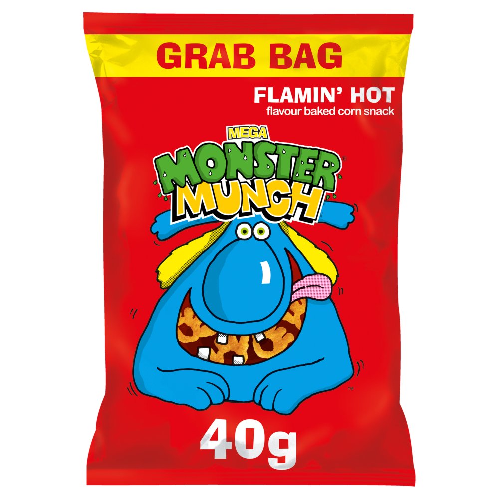 MONSTER MUNCH F/HOT 35x40g
