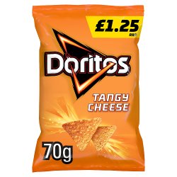 DORITOS TANGY CHEESE 18x70g