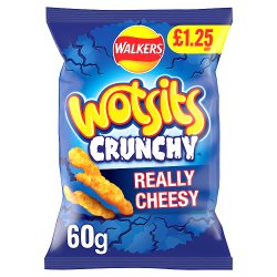 WOTSITS CRUNCHY CHEESE 15x60g