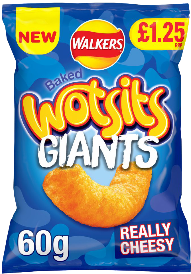 WOTSITS *GIANTS* CHEESE 15x60g