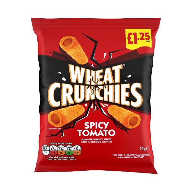 WHEAT CRUNCHIES SPICY TOMATO 16x70g