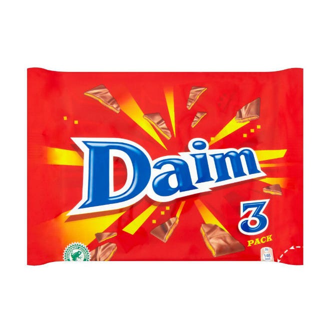 DAIM BAR Pack (3x28g) = 84g