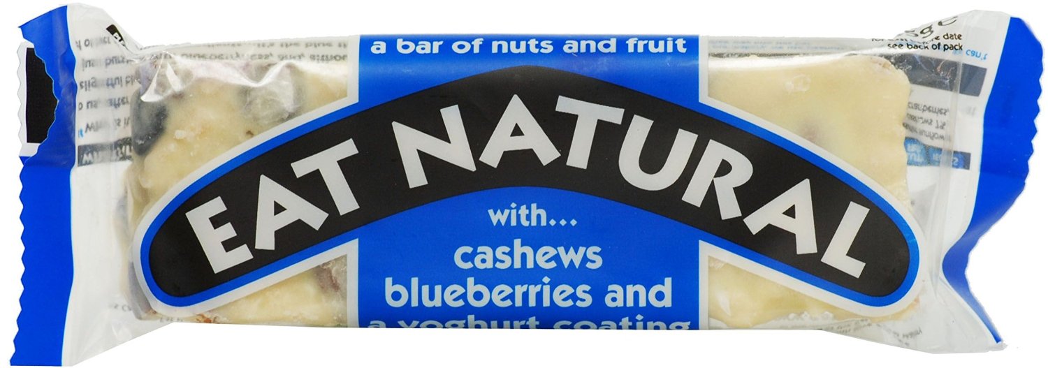 E/NAT Blueberry/Cashew & Yogurt 12x45g