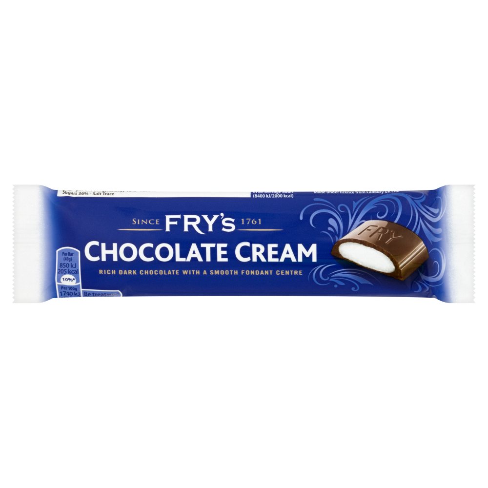 FRY'S CHOC CREAM(16x3) 48'sx49g
