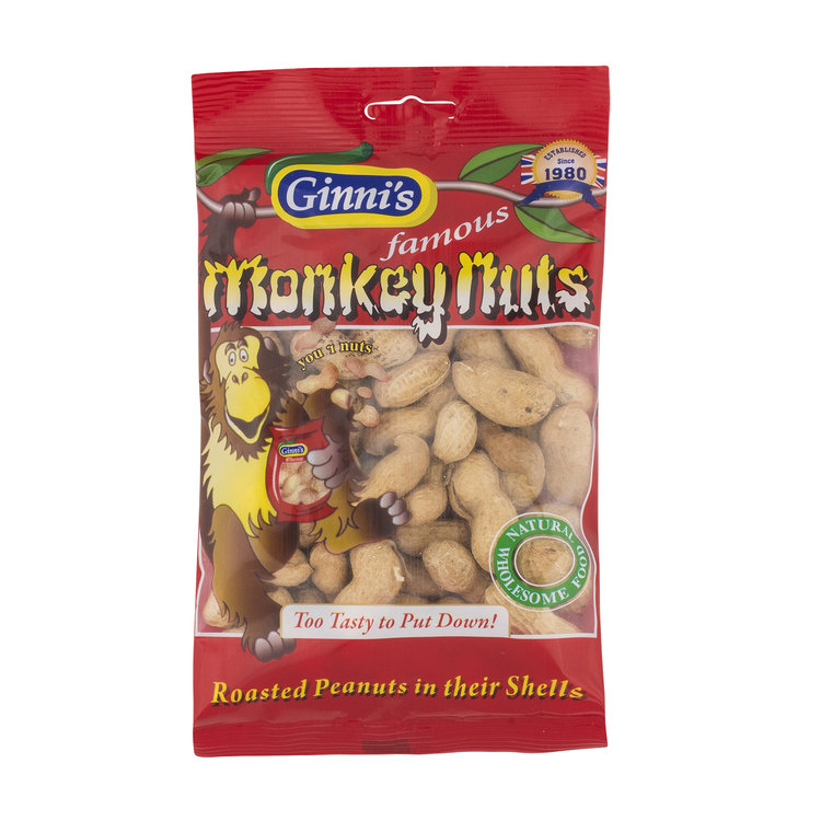 GINNI MONKEY NUTS (10x120g)