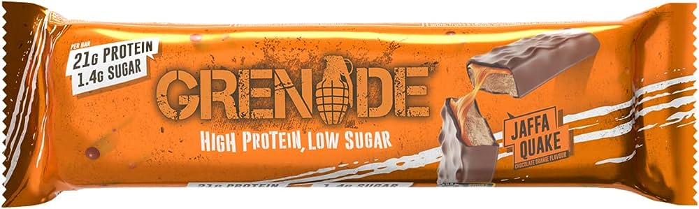 GRENADE PROTEIN JAFFA QUAKE x 12's