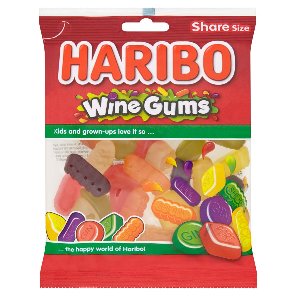 HARIBO WINE GUMS (12x160g)