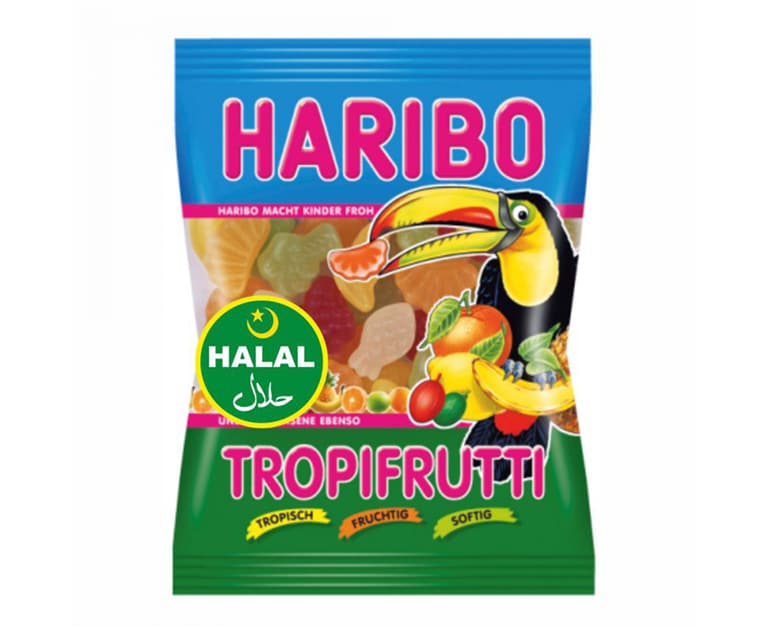 HARIBO HALAL TROPIFRUTTI  (24x100g)