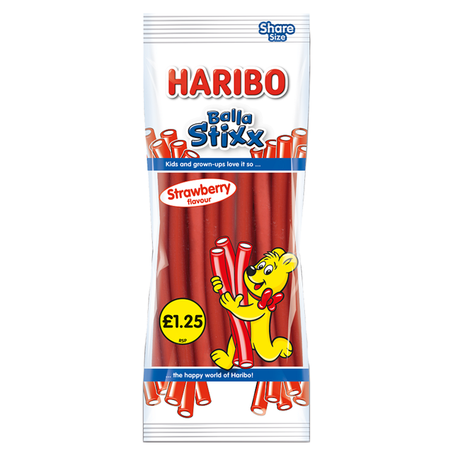 HARIBO BALLA STIX STRAWB 12x140g