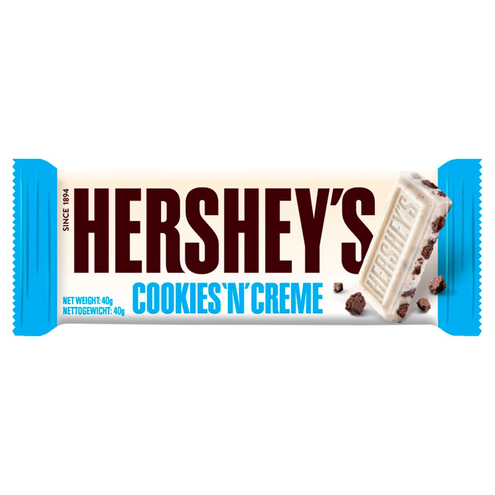 HERSHEY COOK & CRME BAR (24x40g)