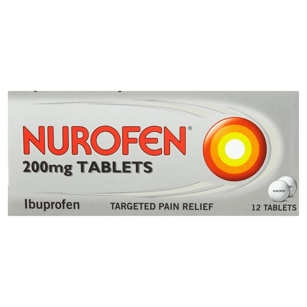 IBUPROFEN TABLETS 200mg 12'sx16tab
